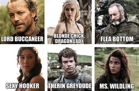 gay of thrones nicknames